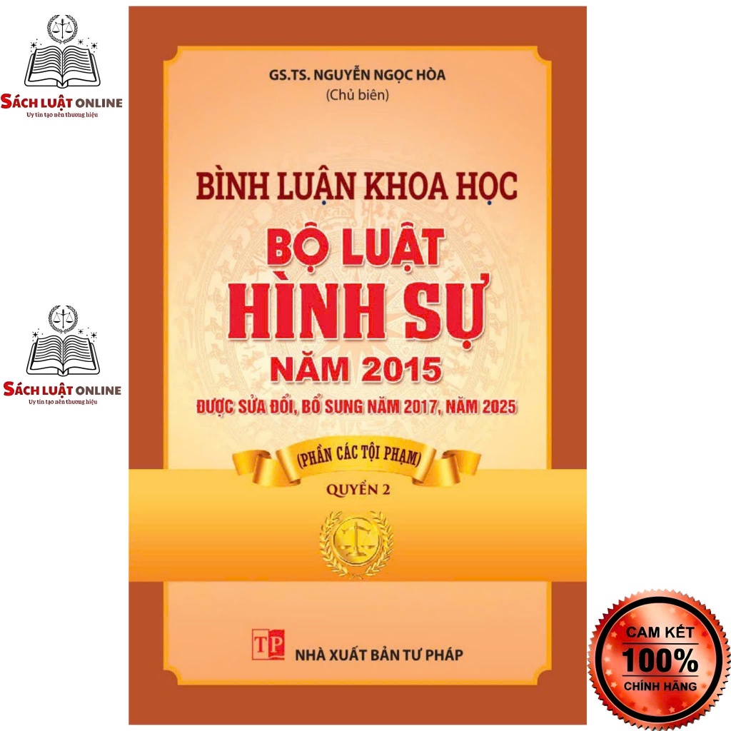 Sách - Combo 3 cuốn Bình luận Khoa học Bộ luật Hình sự (Sđ 2025) NXB Tư pháp