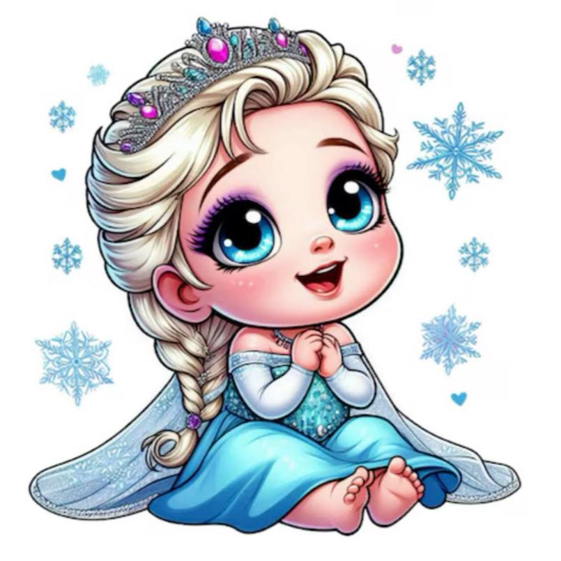Móc khoá nhân vật Nữ hoàng băng giá Elsa