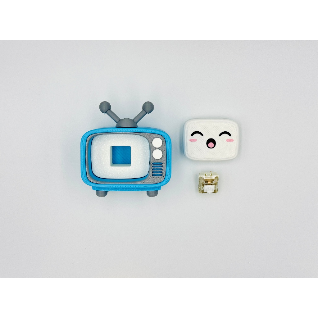 Móc Khóa Clicker Bấm Giảm Stress In 3D – Đồ Chơi Bấm Click Trang Trí Chìa Khóa / Balo
