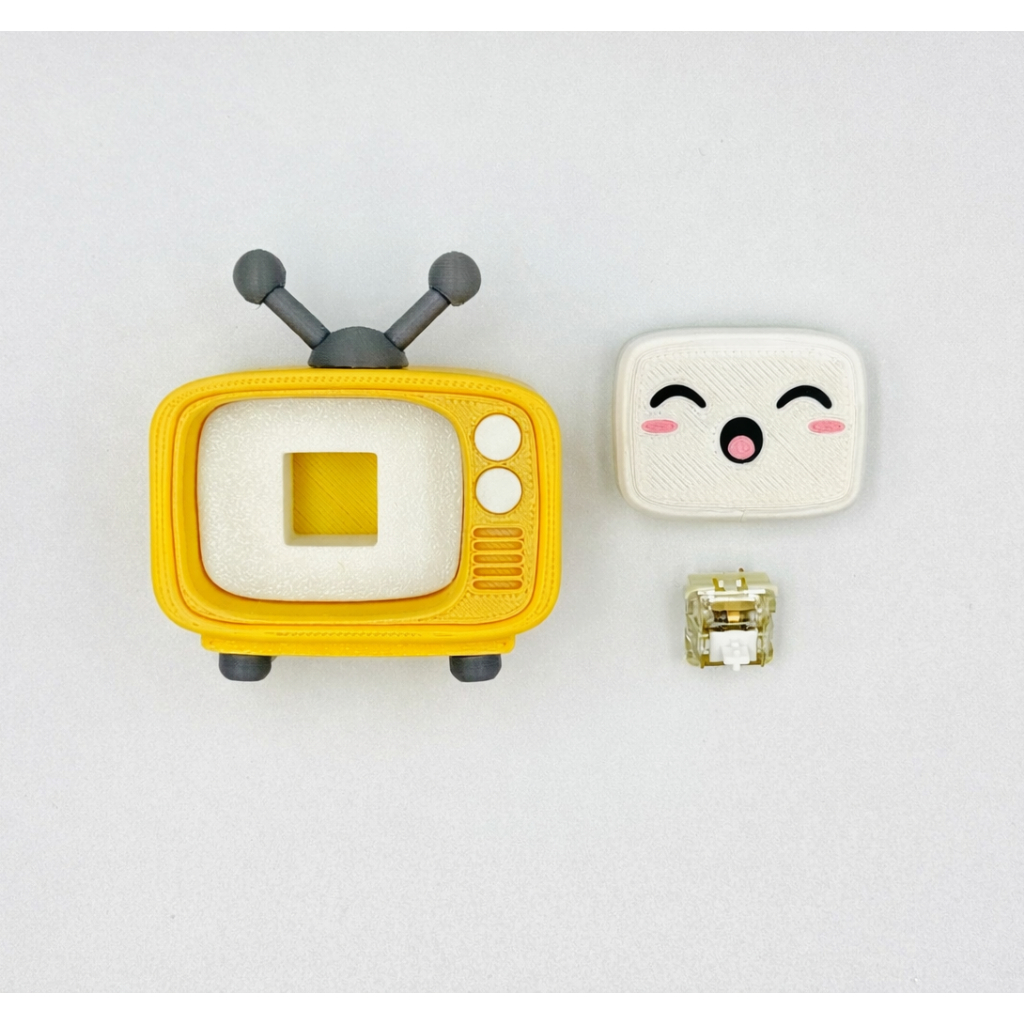 Móc Khóa Clicker Bấm Giảm Stress In 3D – Đồ Chơi Bấm Click Trang Trí Chìa Khóa / Balo