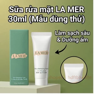 【Còn hàng】LA MER The Essence Foaming Cleanser 30ml Tẩy tế bào chết Sữa rửa mặt Chăm Sóc Da Lỗ chân