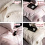 Bộ vỏ chăn ga gối 4 món tone màu basic Memminbedding Luxury mang họa tiết vân chìm mới mẻ, nhẹ nhàng