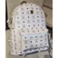 Balo QC Gấu ZuZang Màu Trắng Da PU Size 38 Và 28 Thời Trang Đi Học Đi Chơi Dung Tích Lớn Tiện Lợi