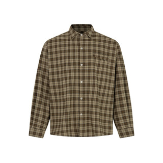 OUTBREAK - ÁO SƠMI DÀI TAY HOẠ TIẾT CARO *BASIC LONG SLEVEED CARO SHIRT*