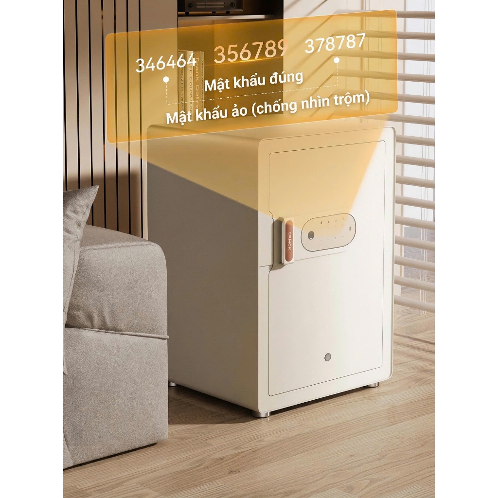 Két Sắt Xiaomi CRMCR Thông Minh 60MS Mở Cửa Tự Động Kết Nối APP Điện Thoại