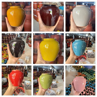 Lu Bia Lu Uống Nước, Cốc Uống Nước Thể Tích 450ml Tiện Dụng Đủ Màu Gốm Hàng Bát Tràng Chuẩn Men Sáng Đẹp Hàng loại 1