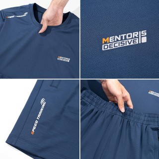 [MUA 1 TẶNG 1] Bộ Thể Thao Nam MENTORIS Vải Thun Lạnh Cao Cấp, Form Regular Fit,Co Giãn Thoáng Mát MBT01