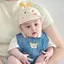Mũ Lưỡi Trai Cho Bé Trai Bé Gái Sơ Sinh 0-3 Tháng Hình Vịt Phối Lưới Thoáng Khí Hàn Quốc - Tiệm Mẹ Sam97 - MUG17