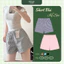 Quần Sooc Đùi Sọc Kẻ Nữ Dáng Xuông Mặc Ở Nhà, Vải Kate Cotton Mịn Thoáng Mát-QK001