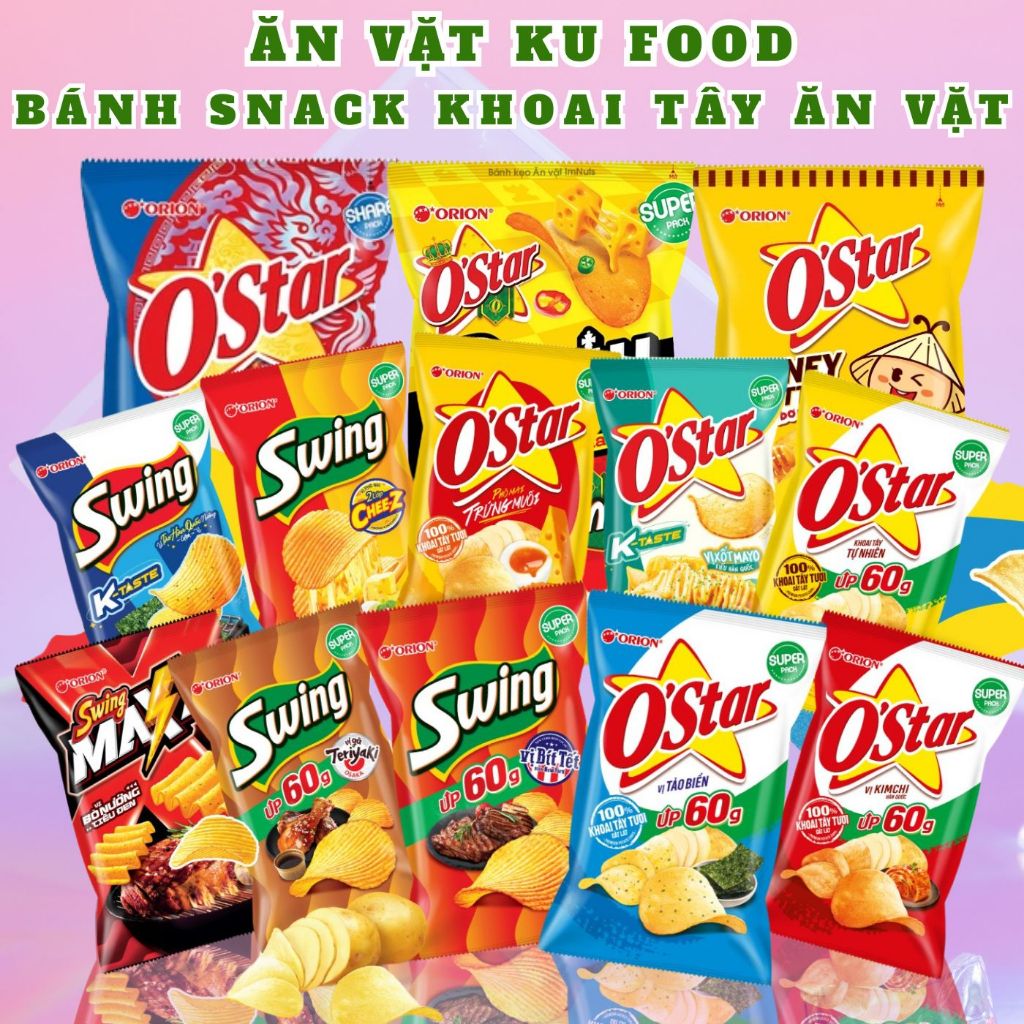 Bánh snack giòn đa vị, ưu đãi giao nhanh | Shopee Việt Nam