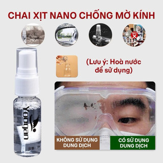 Lọ xịt chống mờ kính mắt do sương, hơi nước Yoogan cực tiện lợi (Hoà nước để sử dung)NANOK