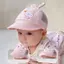 Mũ Lưỡi Trai Cho Bé Trai Bé Gái Tai Thỏ Dễ Thương Phối Lưới Thoáng Khí Hàn Quốc 4-12 Tháng - Tiệm Mẹ Sam97 - MUG12