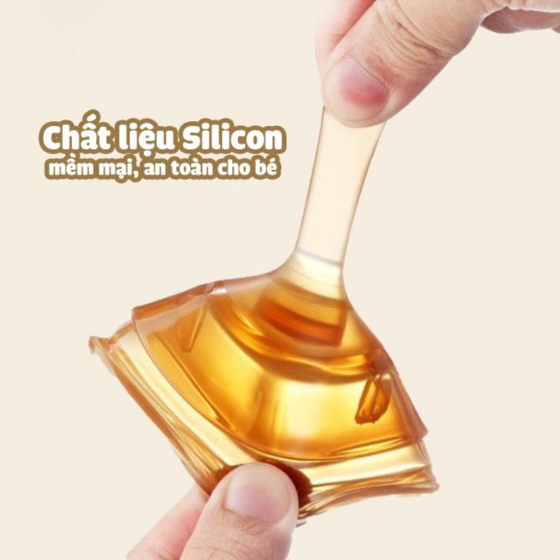 Núm ti silicone cao cấp Kamidi thay bình sữa cho bé 0-24 tháng– FamilyCare Store