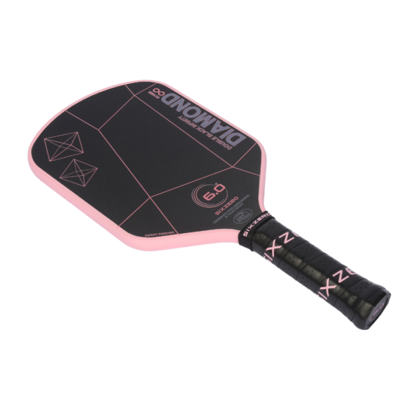 Vợt Pickleball Double Black diamond Control - Cherry Blossom Pink (black edgeguard)