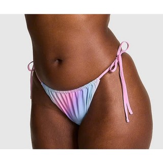 Quần bơi,quần bikini đi biển cho nữ dáng tam giác dây buộc chất liệu mềm mịn co giãn tốt hàng xuất dư