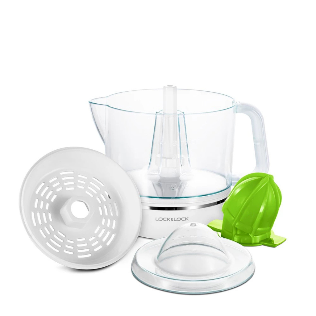 Máy Vắt Cam Lock&Lock Citrus Juicer 700ml Màu Trắng – Máy Vắt Cam Cầm Tay, Dung Tích Lớn, Dễ Sử Dụng