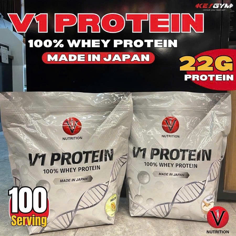 Sữa Bổ Sung Đạm V1 protein - 100% whey protein sản xuất tại Nhật Bản - KEYGYM