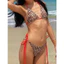 Bikini DTD 2 mảnh da beo (Leo Da beo phối dây đỏ | Size ở phần mô tả