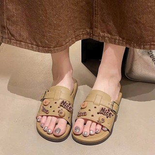 Dép lê họa tiết hình gấu dễ thương, chất liệu PVC , hot trend 2026 size từ 36-41- LÊ GẤU