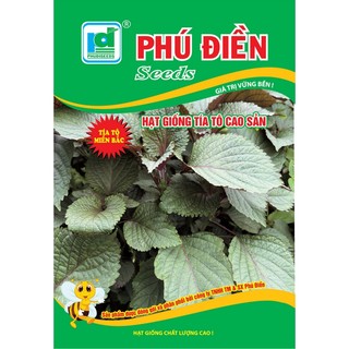 Hạt giống rau Tía Tô Cao Sản, sinh trưởng phát triển khoẻ, kháng sâu bệnh - gói 2 gam