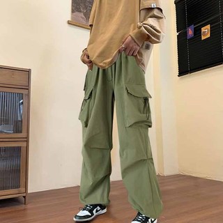 Quần Jogger kaki túi hộp ⚡️ VẢI ĐẸP + ẢNH THẬT ⚡️ ống bó thời trang nam nữ có khóa gài - hộp rút chân K1