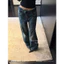 Quần jeans suông WGWE cạp gập