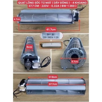 Quạt lồng sóc cho tủ mát loại 2T 3T 4T -motor quạt lồng sóc tủ mát quạt-tủ mát Alaska- QUẠT TỦ MÁT