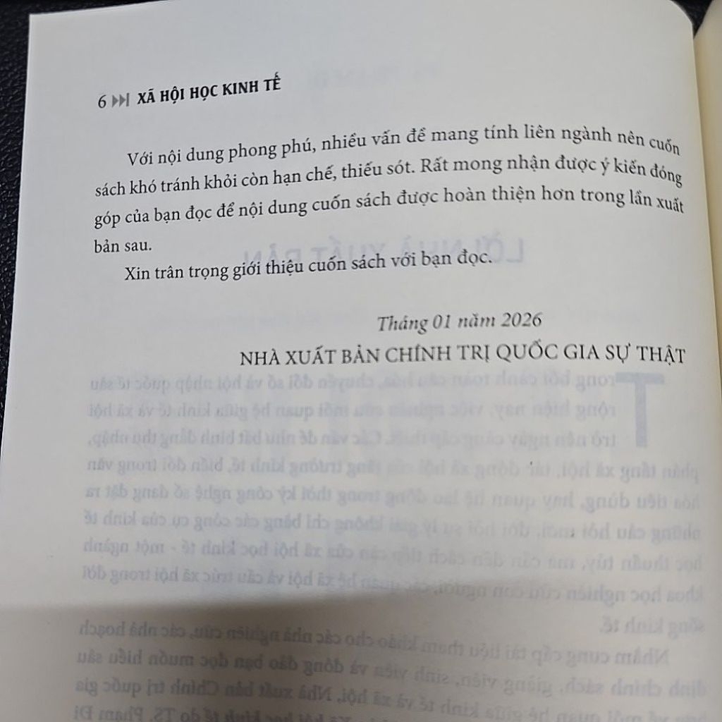 Sách - Xã hội học kinh tế