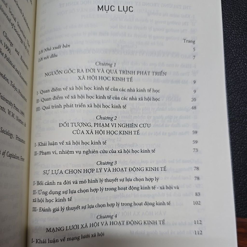 Sách - Xã hội học kinh tế