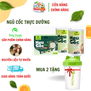 Sữa Hạt Ngũ Cốc Thực Dưỡng BalyFoods Dựa Trên Nguyên Lý Âm Dương,Tốt Cho Hệ Tiêu Hóa Lon 500G,Gói Tiện Lợi