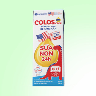 Sữa Bột Pha Sẵn Nutricare Colos24h Grow Plus & ColosCare 24h Cao Lớn Miễn Dịch (110ml/180ml)