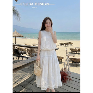 [ẢNH THẬT] SET THÔ BOI PHỐI REN ÁO BÍ CVAY DÀI STBPRA