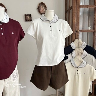 [𝑯𝒂 𝑨𝒏𝒉] Áo PoLo Cổ Chấm Bi QCL1