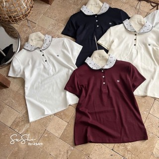 [𝑯𝒂 𝑨𝒏𝒉] Áo PoLo Cổ Chấm Bi QCL1