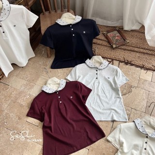 [𝑯𝒂 𝑨𝒏𝒉] Áo PoLo Cổ Chấm Bi QCL1
