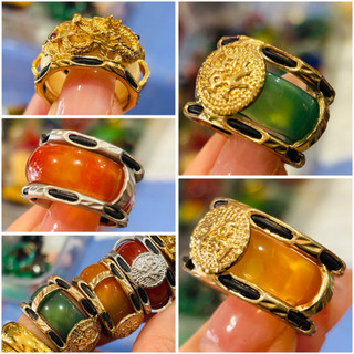 Men's Titanium Steel Feng Shui Ring by Thuỳ Lâm Shop