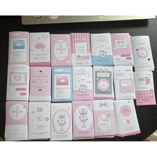 Set 12/ 50 STICKER NIÊM PHONG GÓI HÀNG(phối 10-12 kiểu/mẫu)