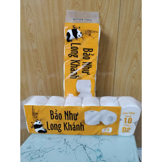 Giấy Vệ Sinh Không Lõi Bảo Như 12 Cuộn 3 Lớp 1.3kg 38 Mét Cty Giấy Thành Công Tiện Lợi, Giá Tốt