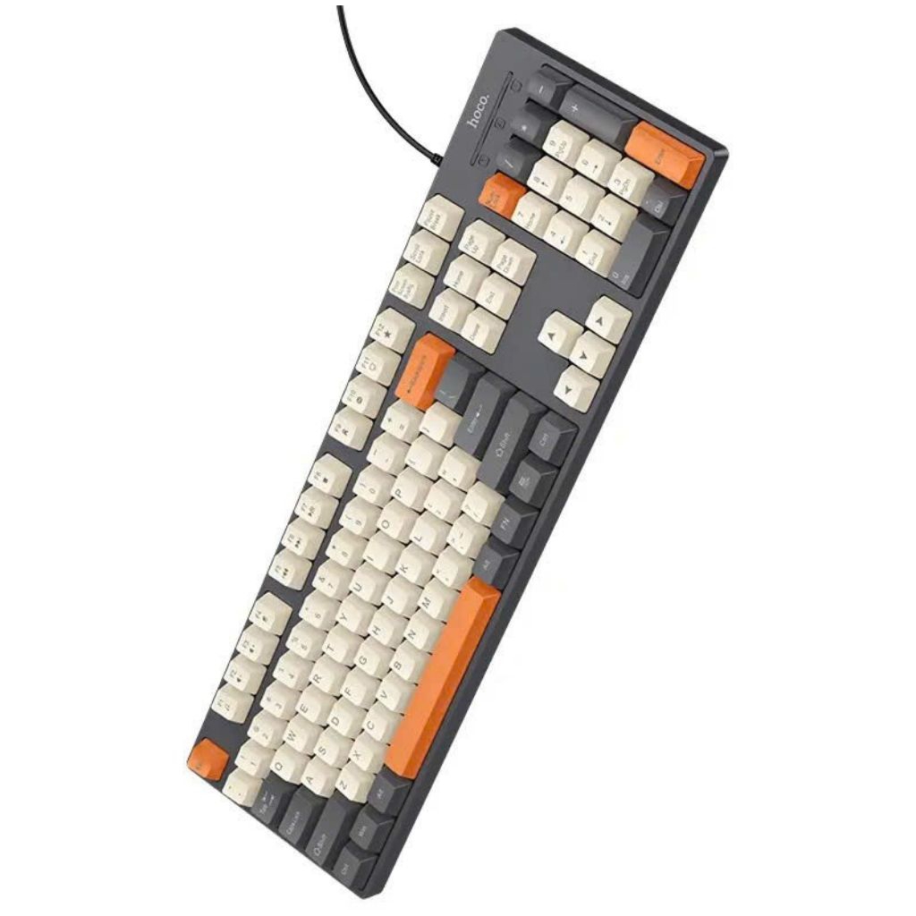 Bàn phím có dây hoco GM61, nhỏ gọn 104 phím
