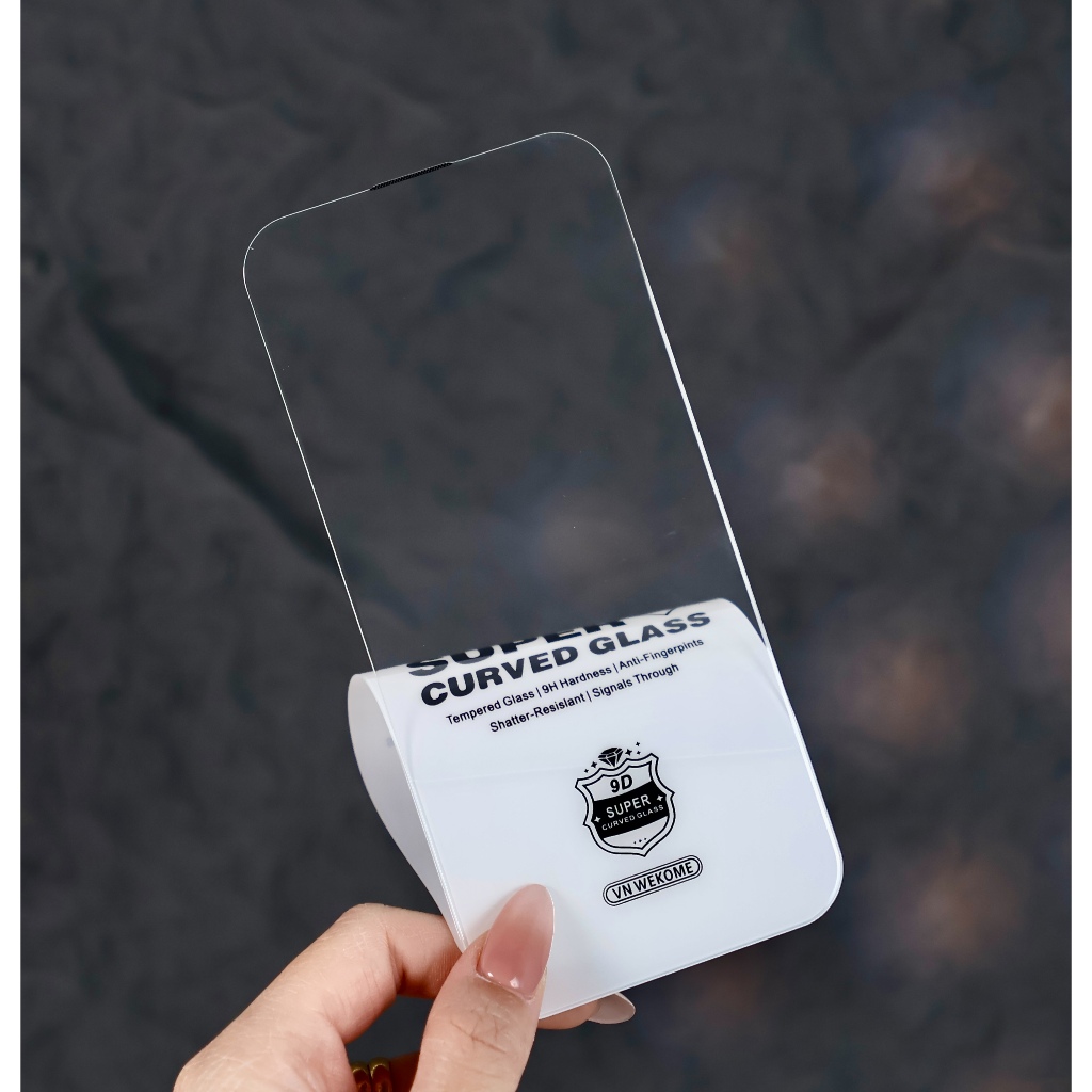 Kính cường lực cao cấp  KING GLASS Không viền đen cho điện cho iphone giúp tăng cường tầm nhìn