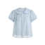 Áo babydoll cổ sen tay phồng phối khuy hoa Midori ୨୧ by Vintagevibes.