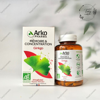 Bổ não Ginkgo Arkopharma Pháp Lọ 150 viên mẫu mới nhất