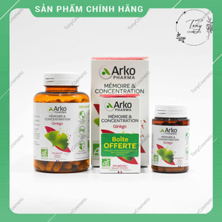 Bổ não Ginkgo Arkopharma Pháp Lọ 150 viên mẫu mới nhất