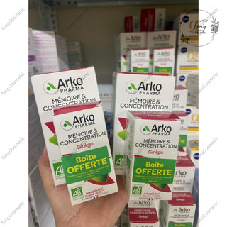 Bổ não Ginkgo Arkopharma Pháp Lọ 150 viên mẫu mới nhất