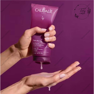 Sữa tắm Caudalie tím The des Vinges hương nước hoa của Pháp