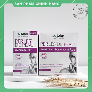 Viên uống dưỡng da Perles De Peau Arkopharma – Cấp ẩm, chống lão hóa, làm sáng da