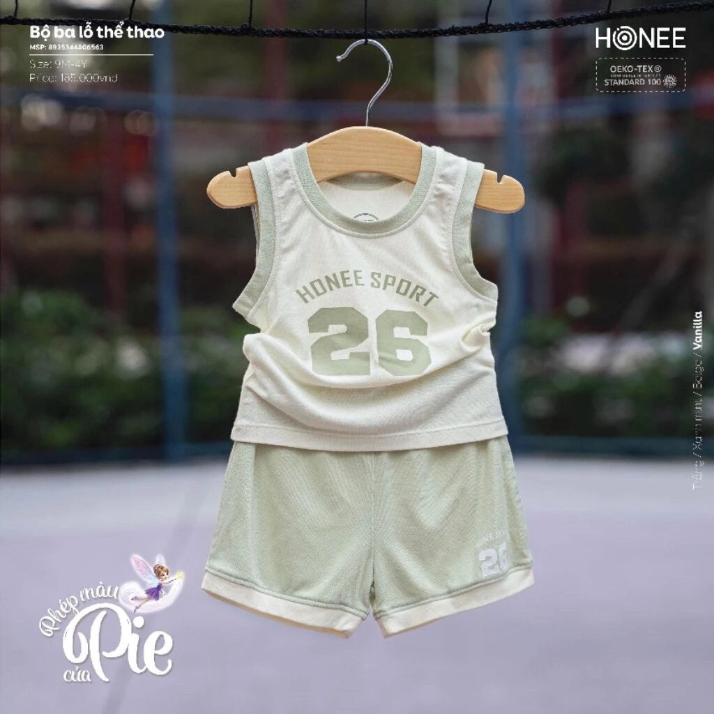 Đồ bộ thể thao trẻ em cotton cao cấp mềm mịn thấm hút tốt cho bé