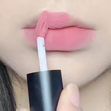 HYNTOOR Hắc Thỏ son môi lì mờ sữa màu hoa anh đào, màu hoa đào, PK10 màu đào kem, hồng nude phù hợp da ô liu