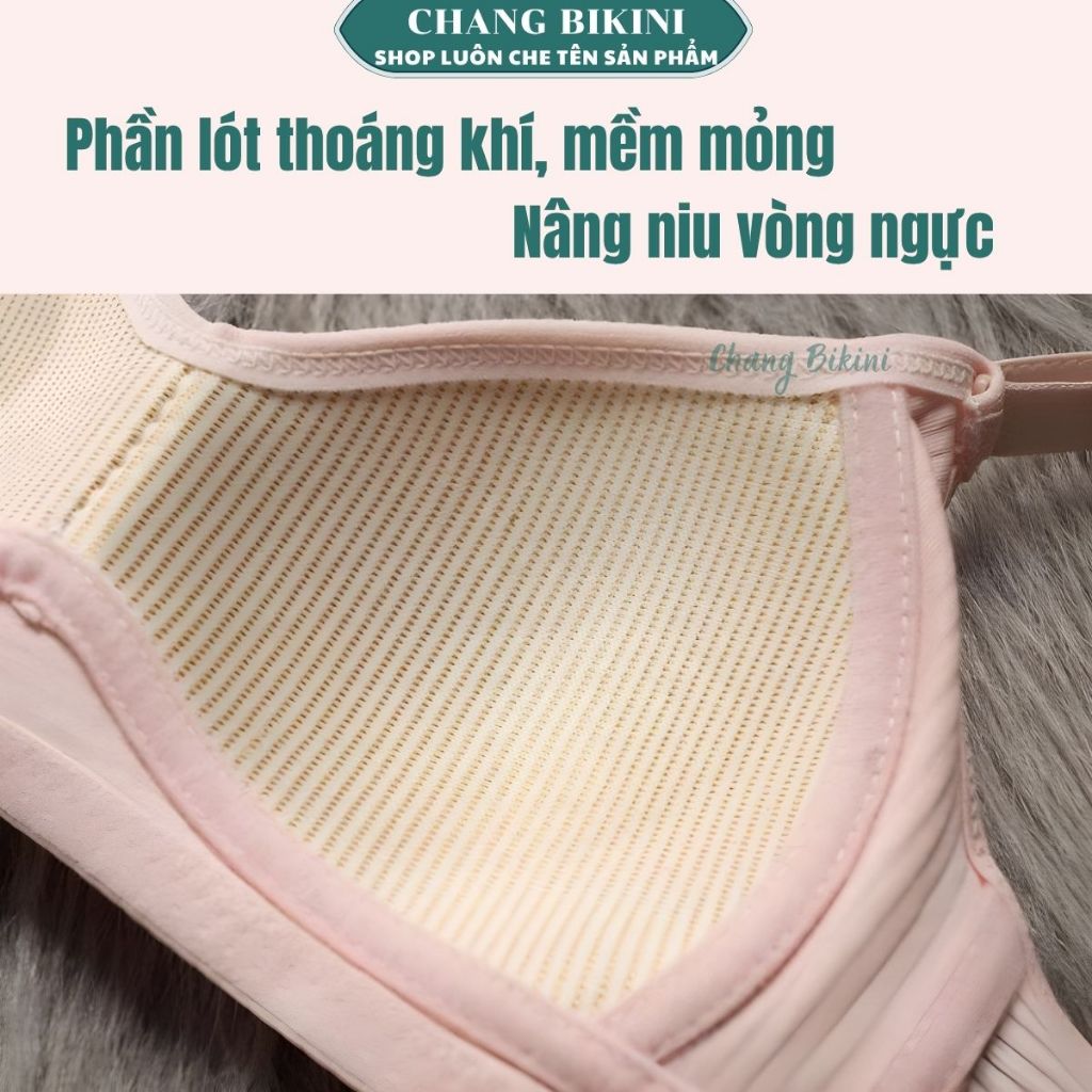 Sét 1 hoặc 3 áo Lót - áo Ngực Nữ Sinh Không Gọng Đệm Mỏng Cotton Mềm Mại Form ôm Ngực (A1) - ảnh 4