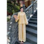 Set pháp phục bộ áo bà ba gấm lụa tencel ánh kim cao cấp sẵn | Đồ Lam An Nhiên
